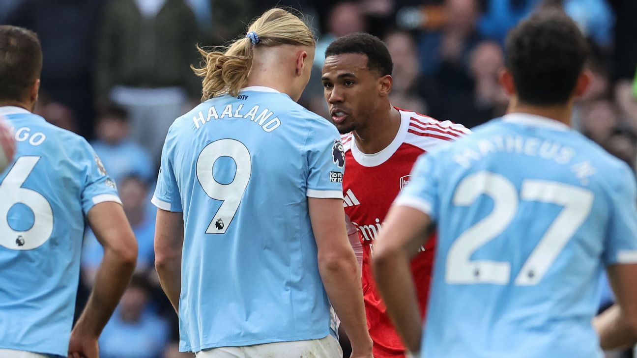 As contas na reta final e os últimos jogos de City e Arsenal na Premier League