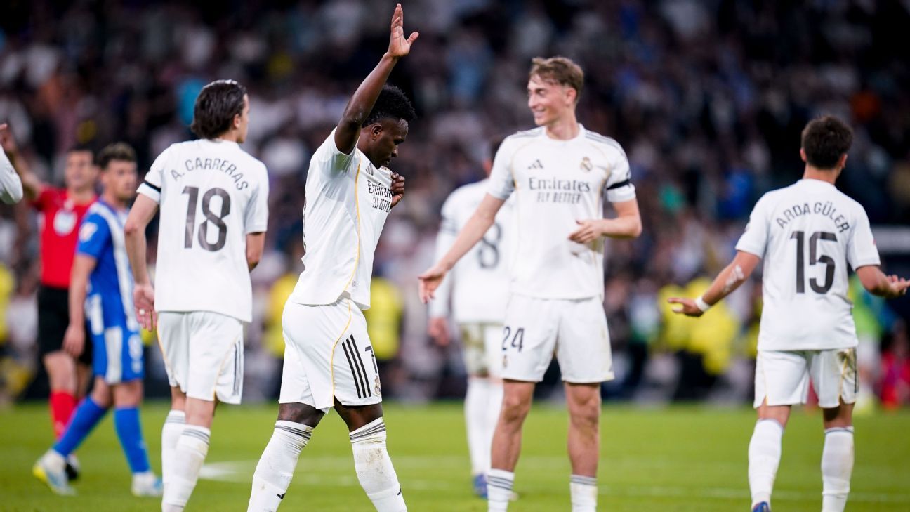 Jornal espanhol cita pedido de desculpas de Vini Jr. ao marcar gol do Real Madrid: 'Você pode acusá-lo de muitas coisas...'