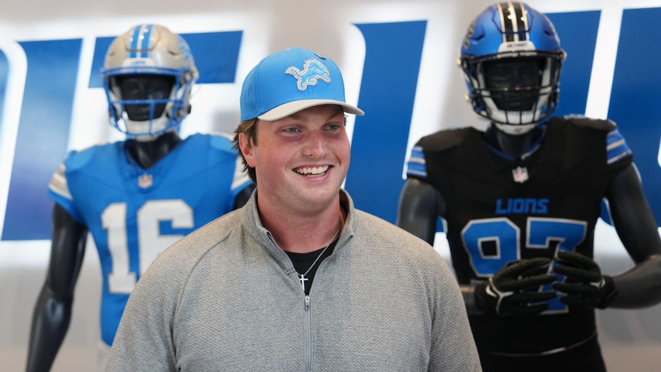 Image for Lions like top picks Blake Miller, Derrick Moore for trenches