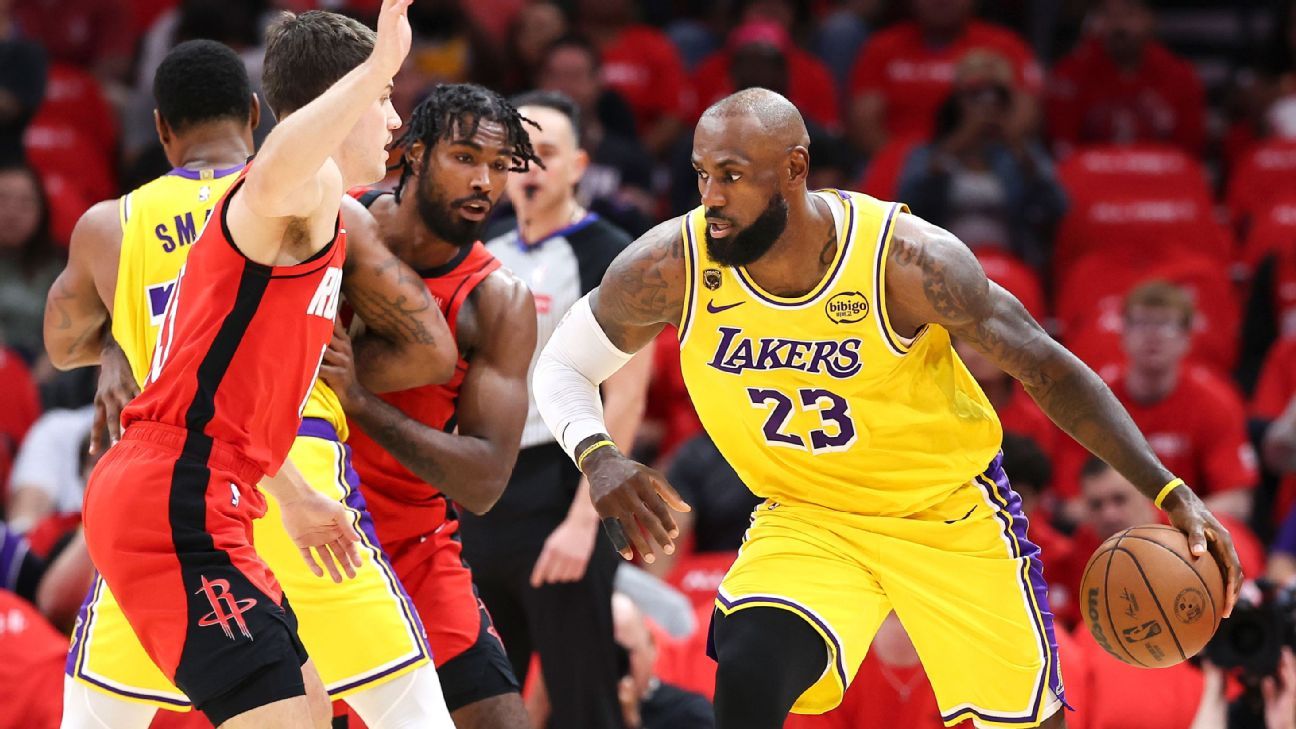 Lakers look to sweep Rockets among NBA playoff games live on Disney+ Philippines
