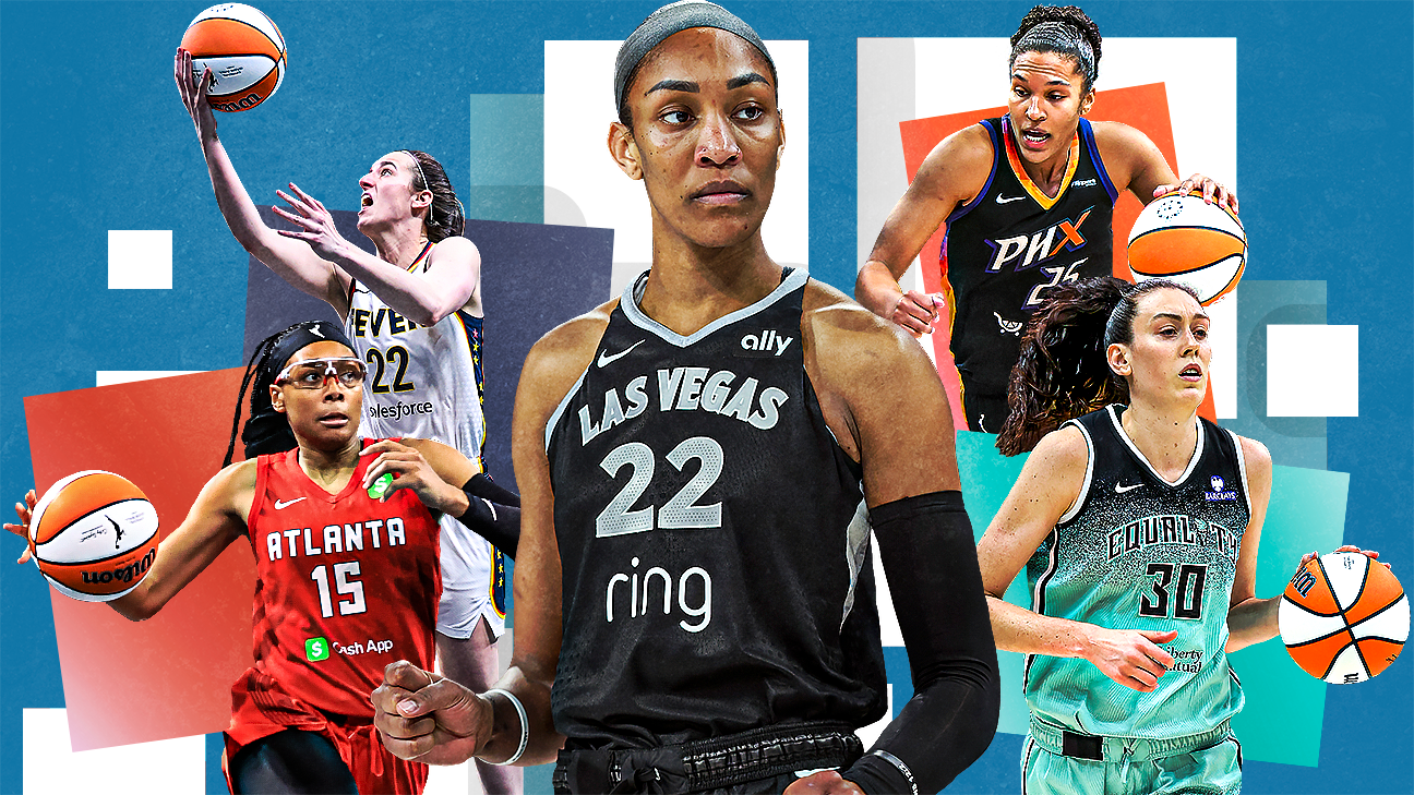 Ranking the 50 best WNBA players heading into the ...
