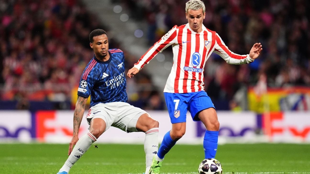 Atl&eacute;tico de Madrid e Arsenal empatam em jogo de p&ecirc;naltis pol&ecirc;micos na semi  da Champions League - ESPN