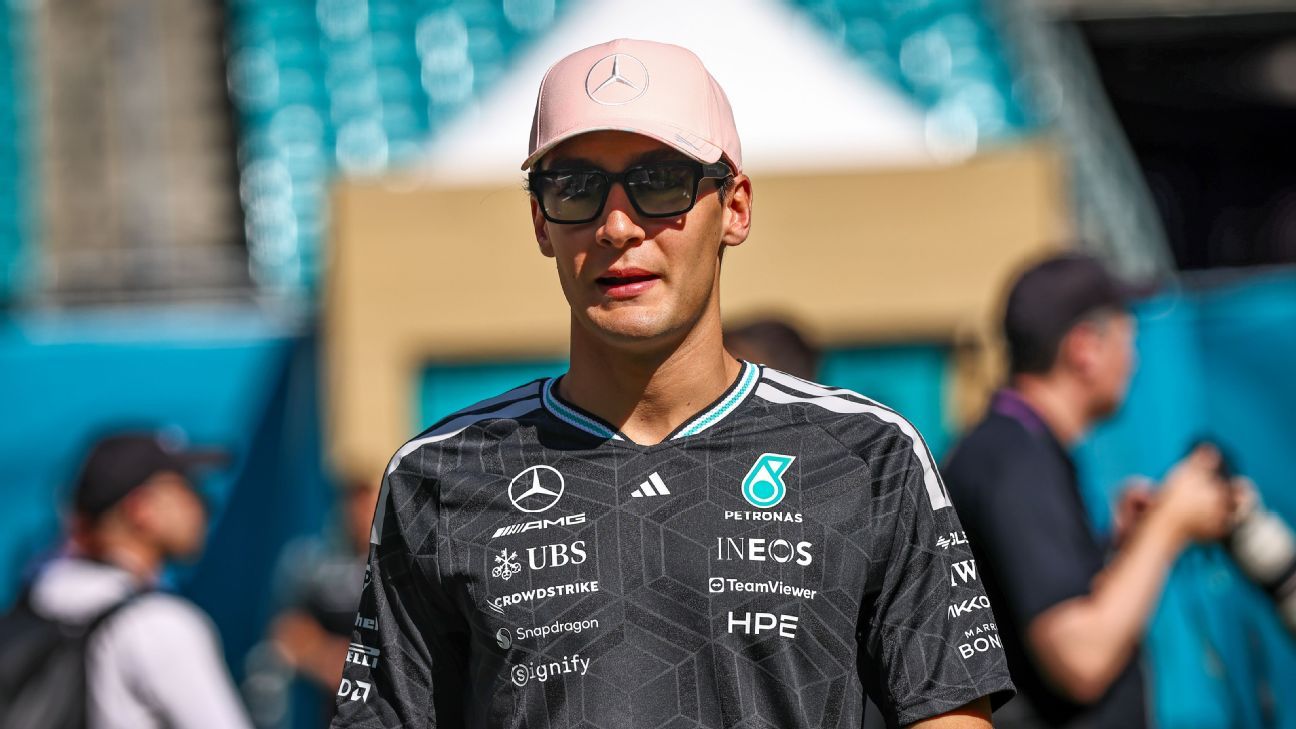 George Russell elogia desempenho da McLaren e Ferrari no GP de Miami