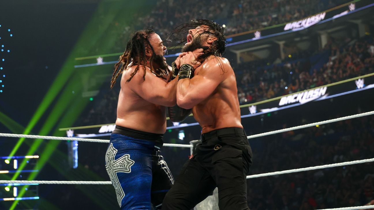 WWE Backlash takeaways: Breakker's breakout, Reign...