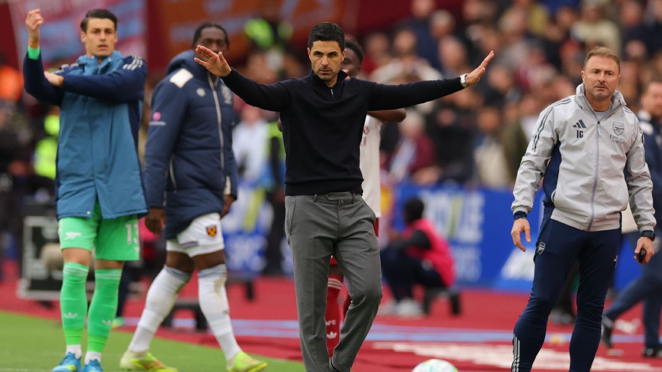 Arteta praises 'brave' VAR decision preserving Arsenal's title hopes