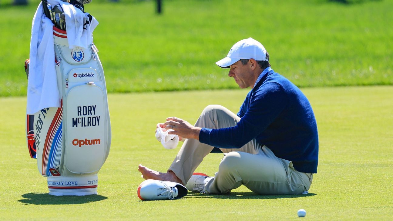 McIlroy Leaves PGA Practice Early with Blister