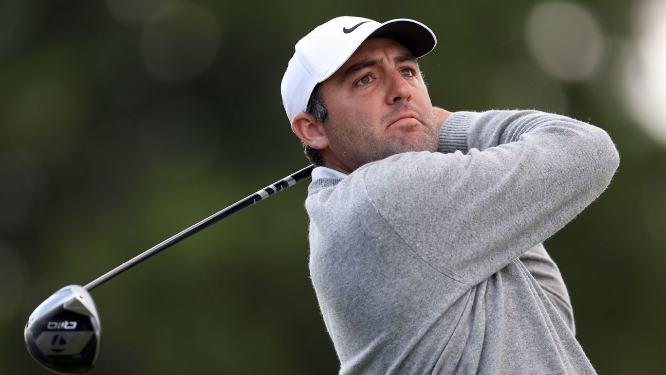 Scheffler Among Seven-Way Tie for Lead at PGA Championship, Largest Since 1969