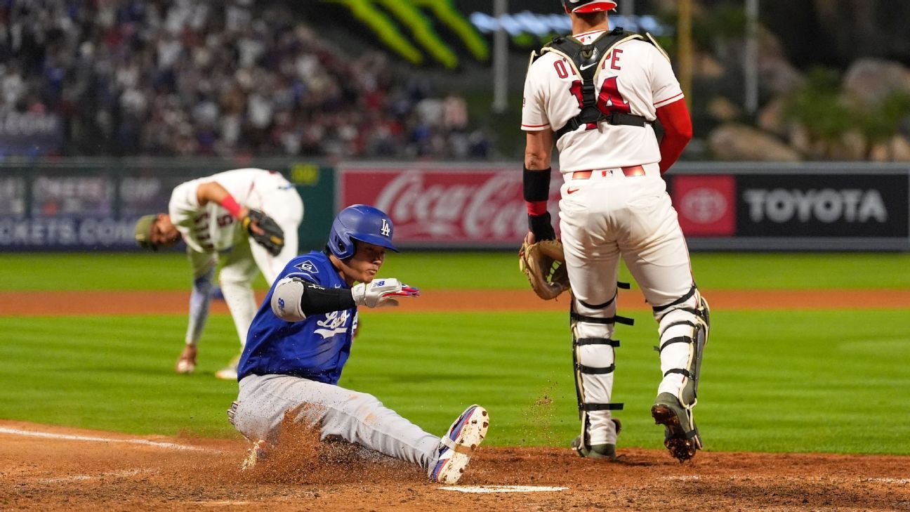Ohtani’s 5-RBI Night, Featuring Little League Home Run, Powers Dodgers Past Angels