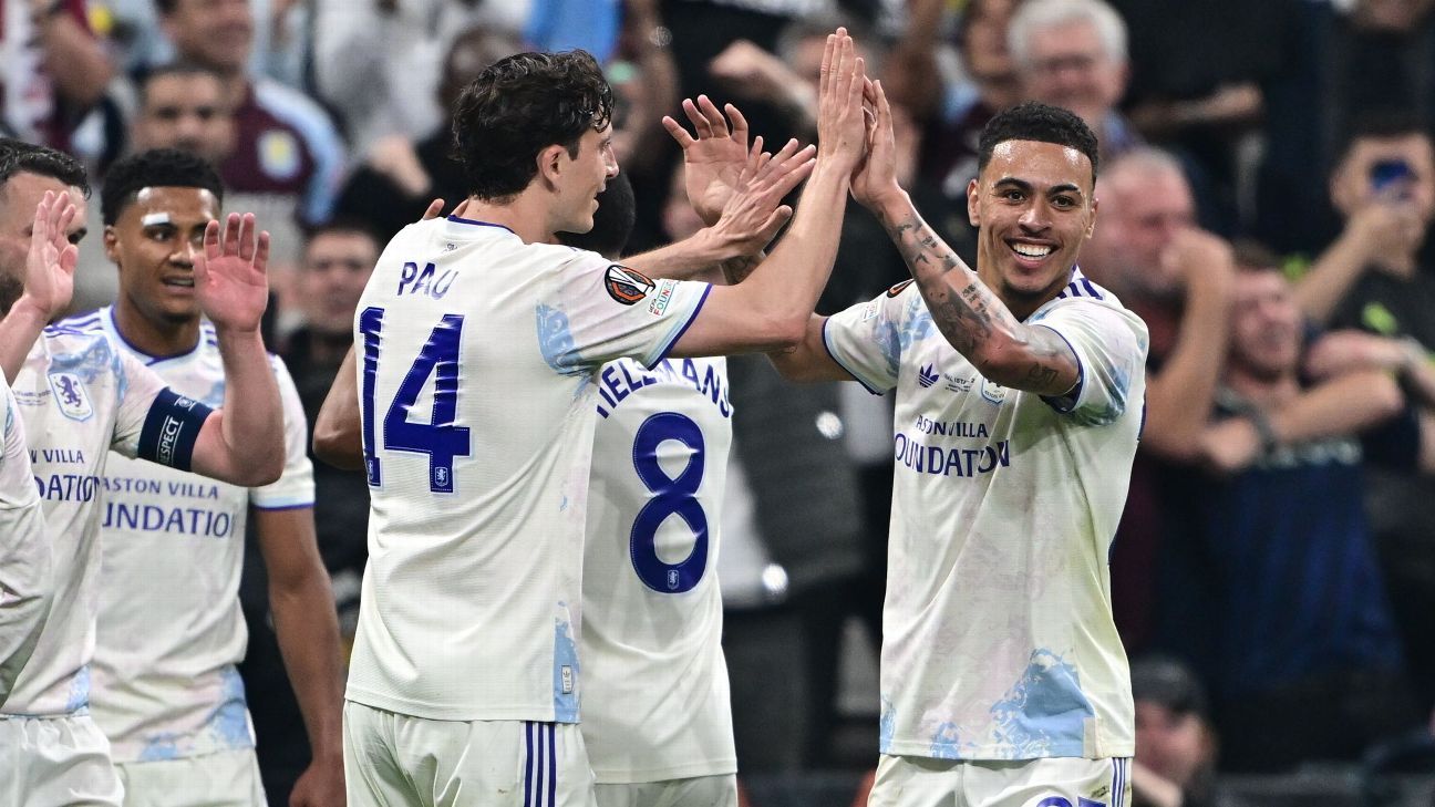Villa wins Europa League for 1st trophy in 30 year...