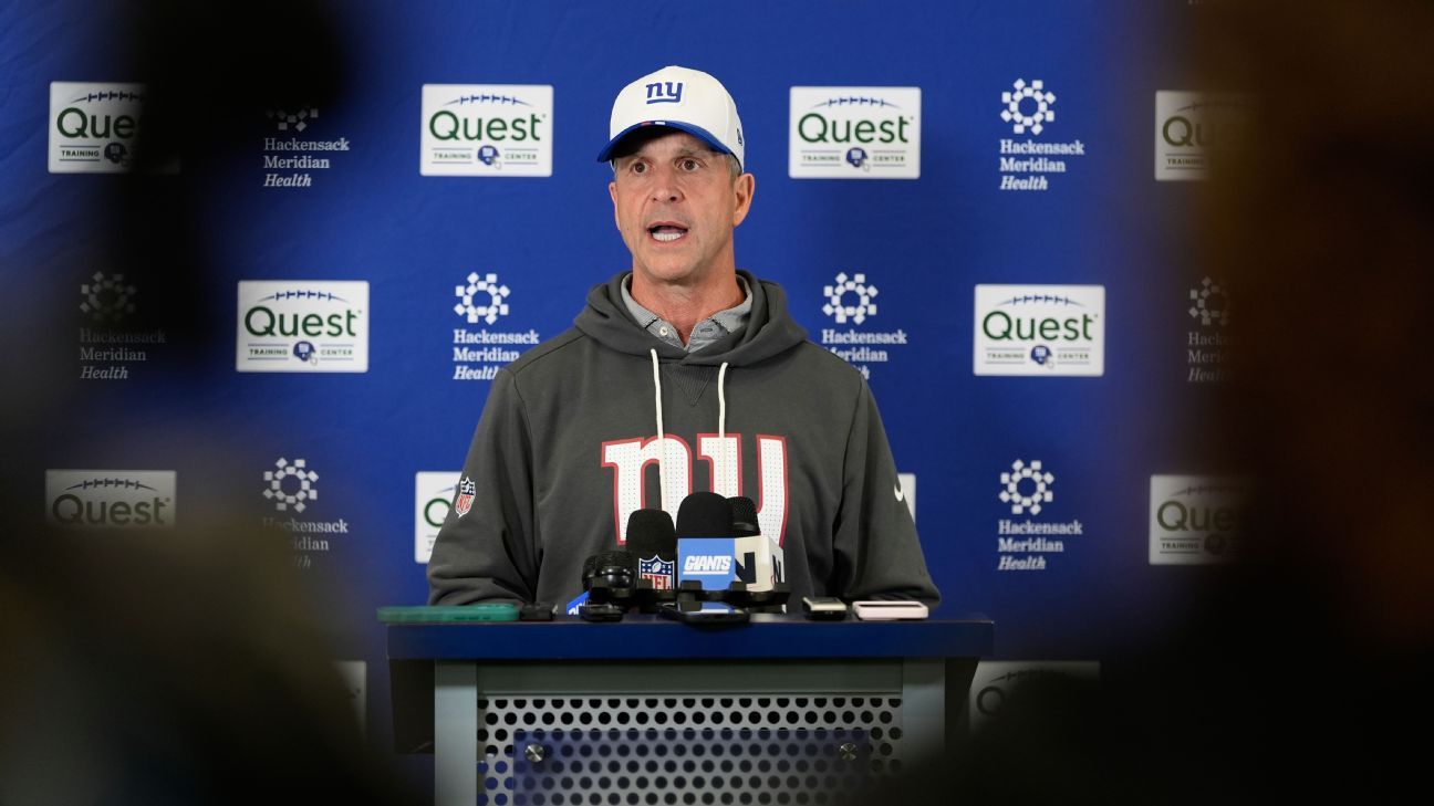 Harbaugh: Giants unsure when Nabers will return