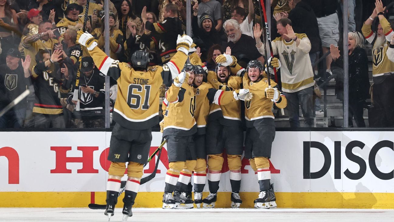 VEGAS KNIGHTS PULL OFF INSANE COMEBACK, LEAD SERIES 3-0!