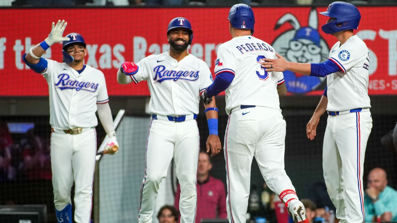 Rangers Score 8 Runs in First Inning After Being No-Hit