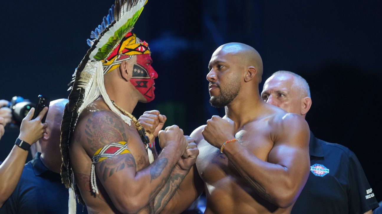 Poatan quebra silêncio e pede revanche contra Cyril Gane no UFC: 'Pelo que eu vejo, é algo que vai dar certo'