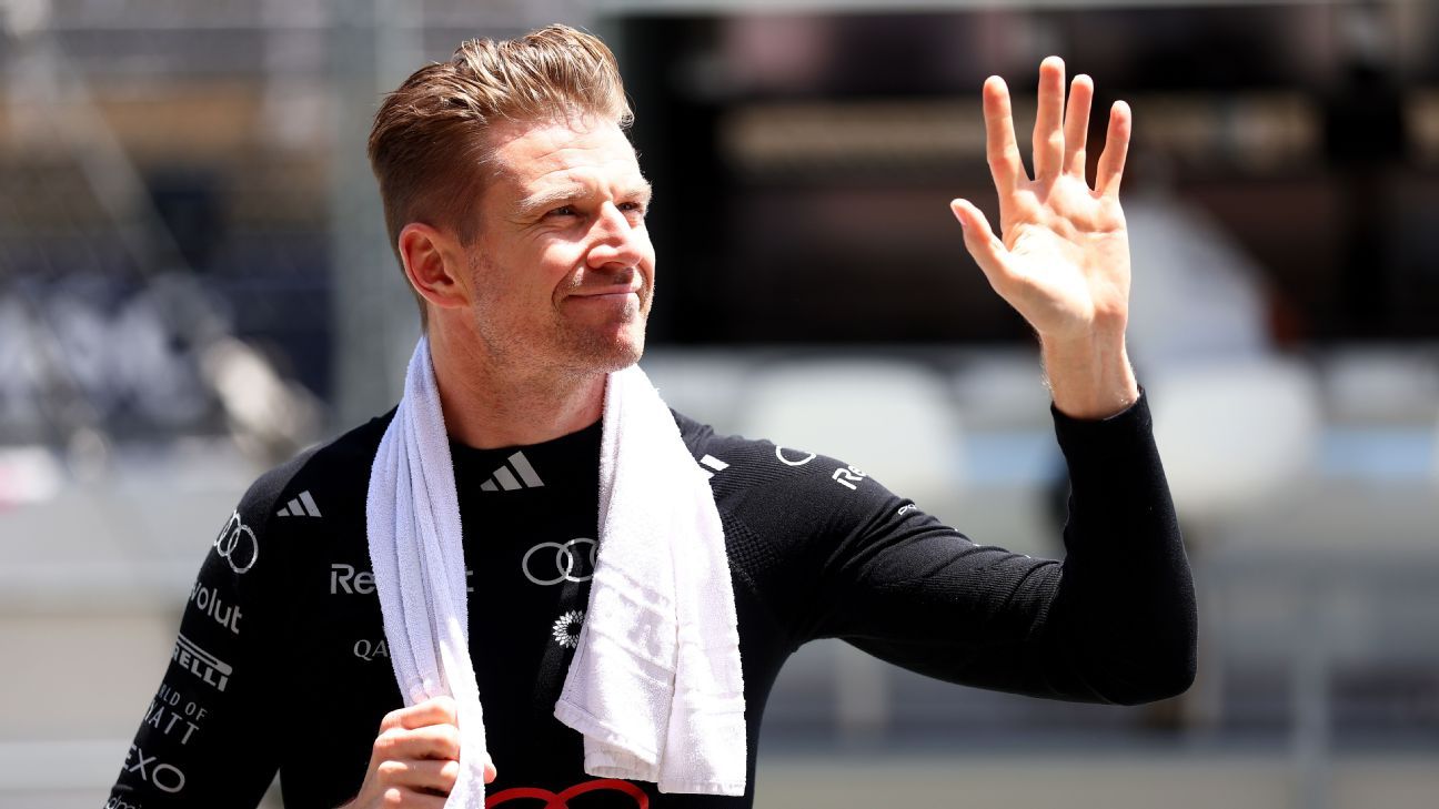 'Unlucky' gravel flick led to Hülkenberg DNF