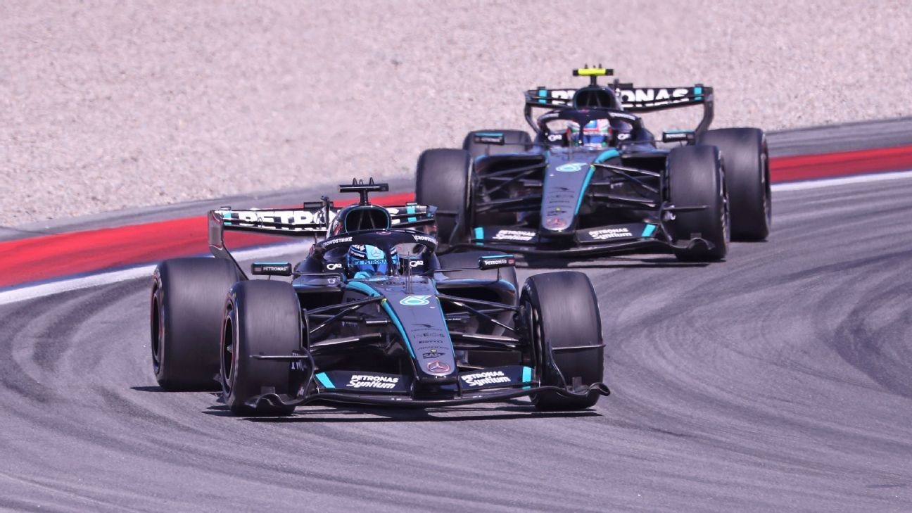 Wolff alludes to potential Mercedes team orders