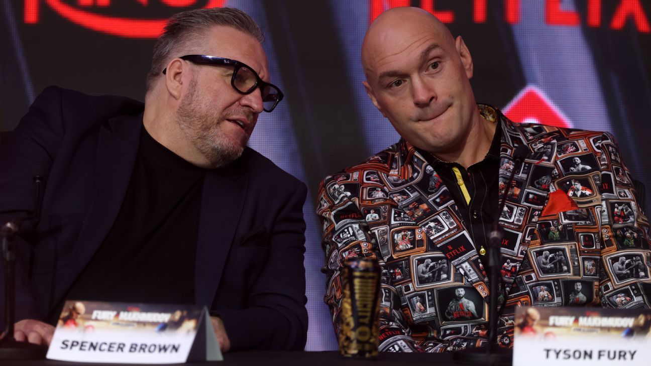 Tyson Fury's manager shuts down talk of Zuffa Boxing contract - ESPN