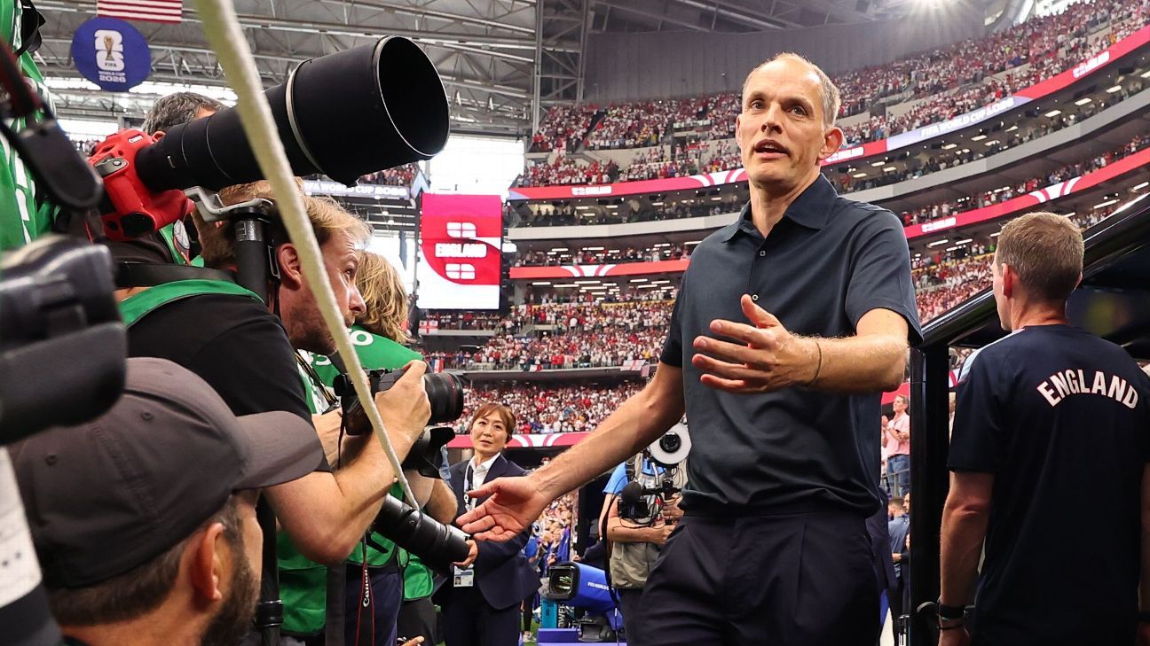 Thomas Tuchel asks FIFA to move photographers so he can see England sing anthem