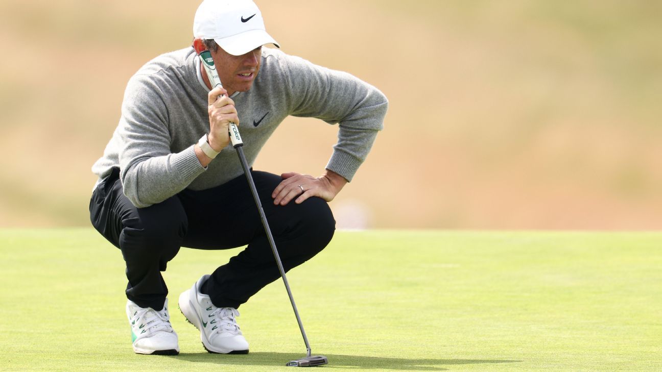 Rory McIlroy cards 1-under 69 at U.S. Open