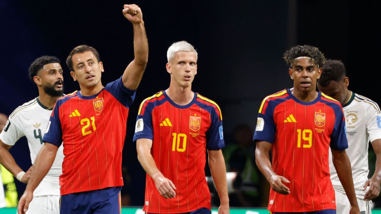 Spain recovered its best version in the 2026 World Cup with a strong hit against Saudi Arabia