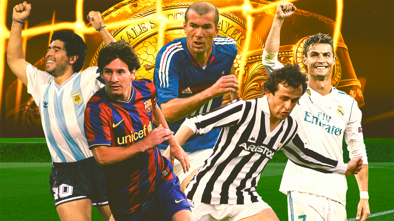 The 'best male soccer player' Championship Belt: Barnwell picks titleholders going back nearly 50 years