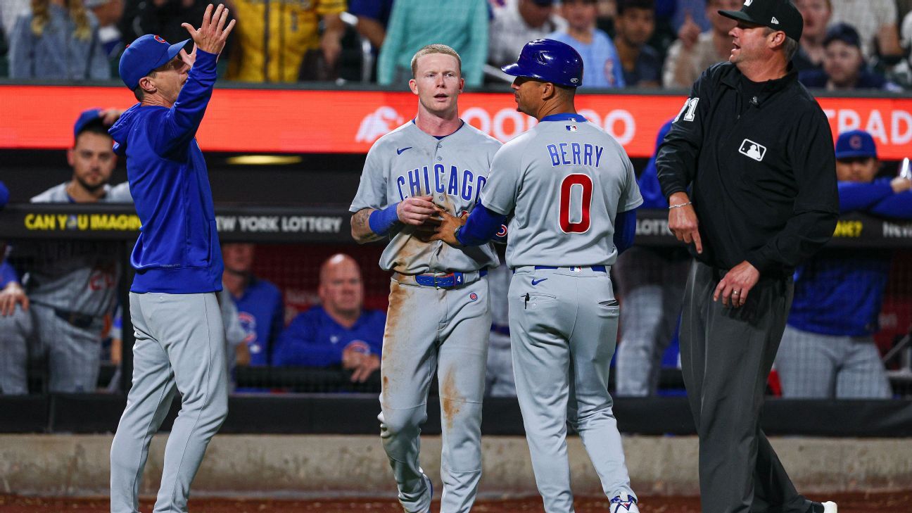 Manager questions rainout decision then ejection over replay rule