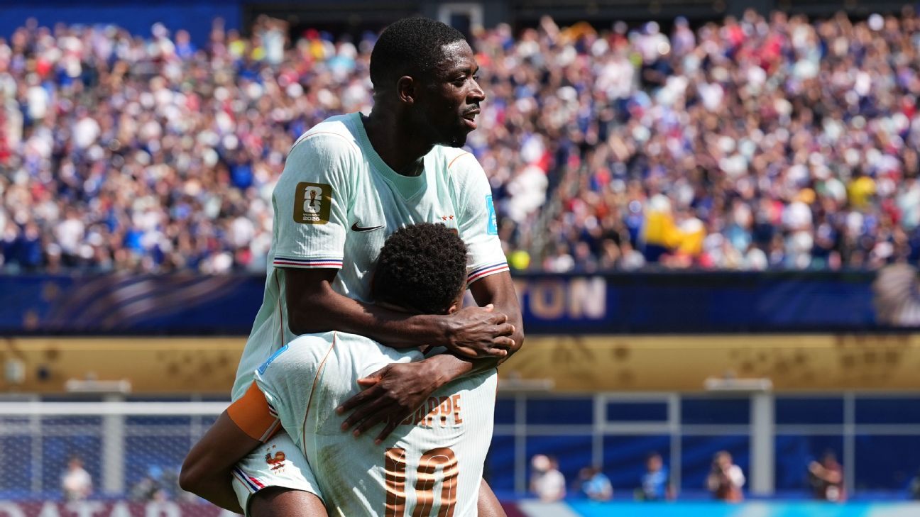 Con un gran Dembélé, Francia le ganó a Noruega el primer puesto del grupo en el Mundial 2026