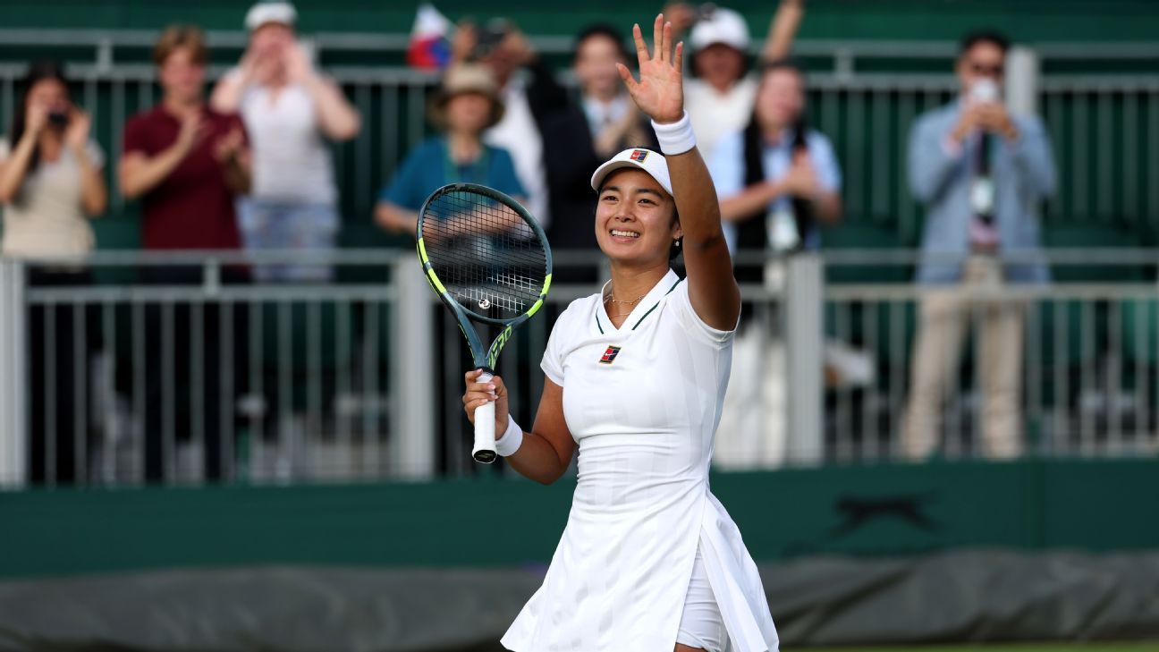 Eala marches on at Wimbledon in straight sets