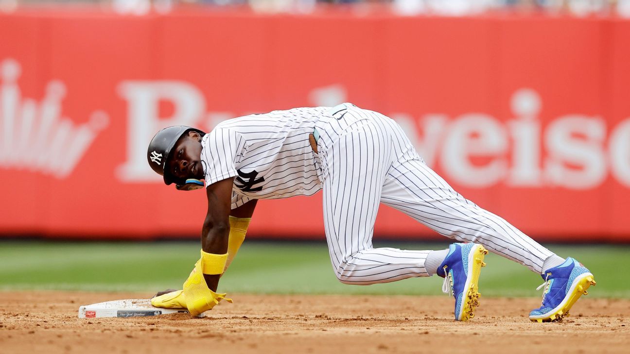 Jazz Chisholm Jr. may miss time for Yankees and ot...
