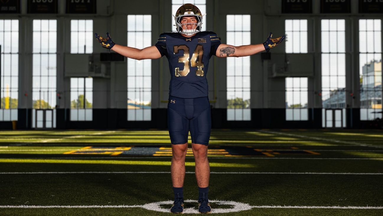 Notre Dame pays homage to 1920s Packers with alter...