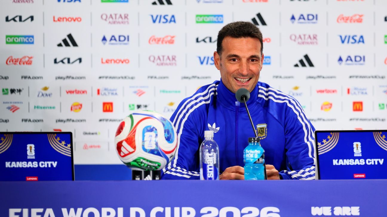 Scaloni fue tajante ante las críticas: "No hay ningún favoritismo con Argentina"