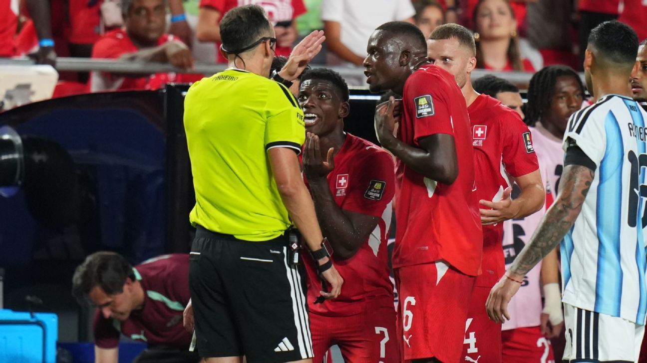 Swiss fume as VAR gets Embolo red card for diving