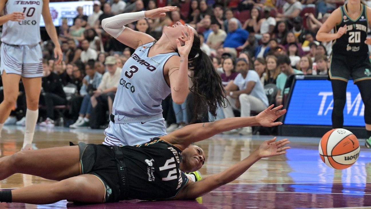 Laney-Hamilton tossed; threw shoe that hit Mabrey