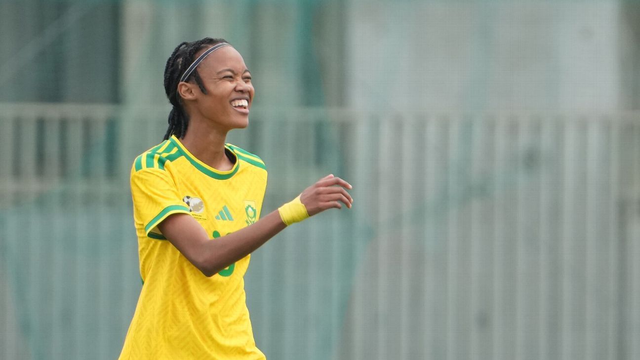 Linda Motlhalo says Banyana are still among Africa's giants ahead of WAFCON