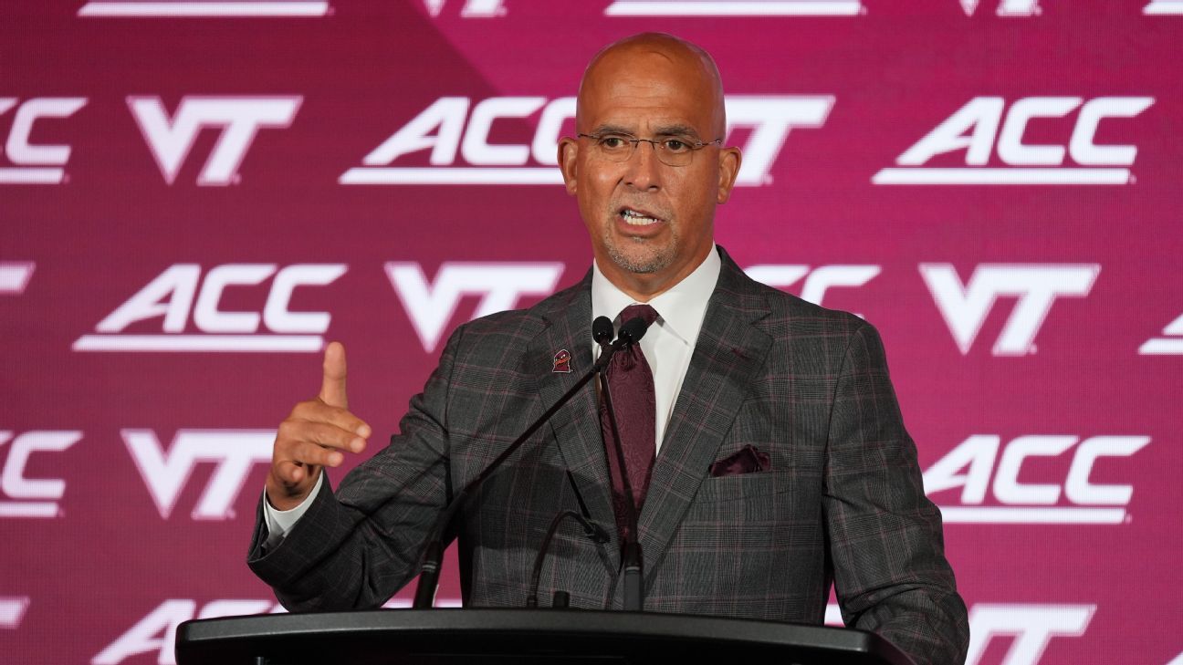 James Franklin praises Hokies for offseason preparation ahead of season