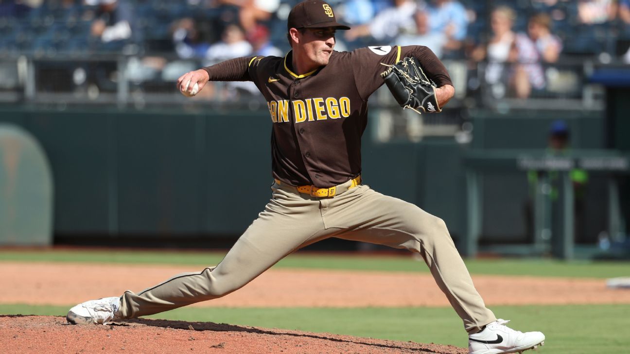 Pirates add bullpen depth by trading for Padres’ Ron Marinaccio