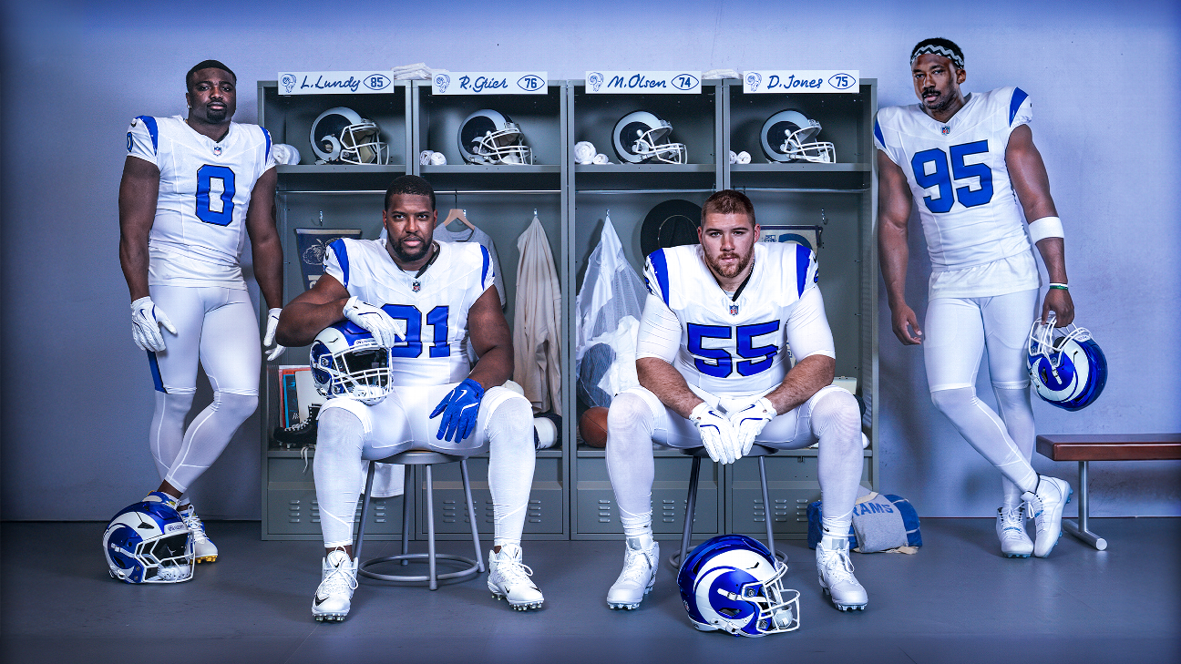 Los Angeles Rams unveil 'Classic Sol' and 'Fearso...