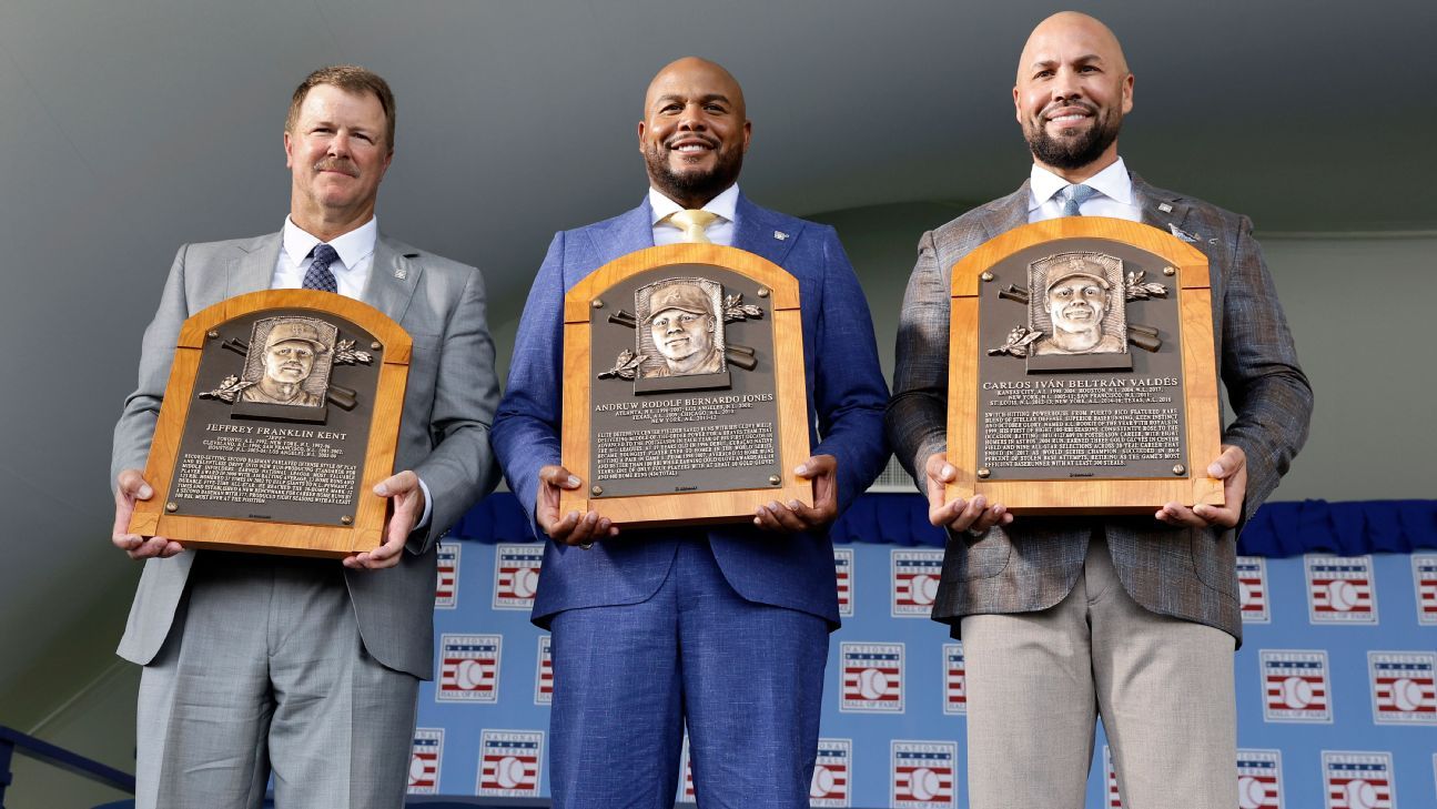 2026 Hall of Fame Class: Beltran, Jones, and Kent Inducted in Cooperstown