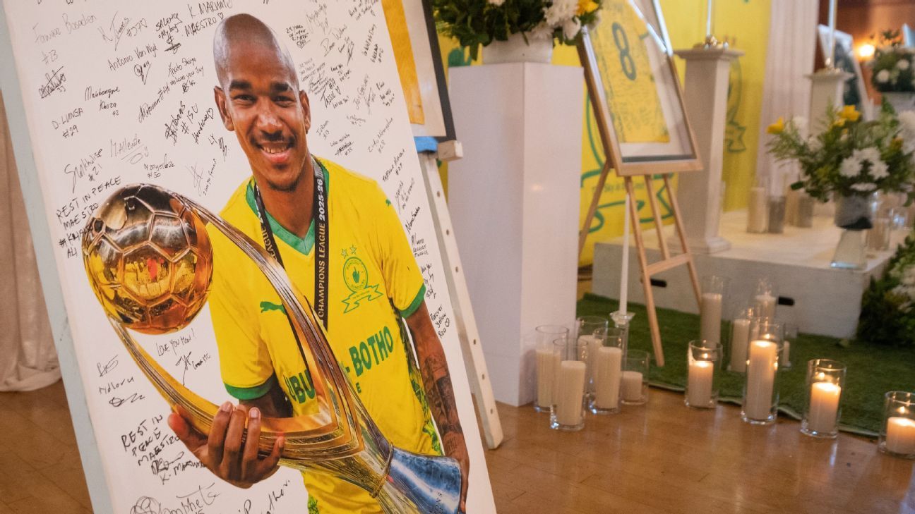 Mamelodi Sundowns return to a home pitch for the first time since losing Jayden Adams