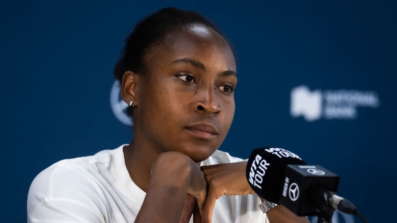 Gauff criticizes using WTA gene test to 'attack'