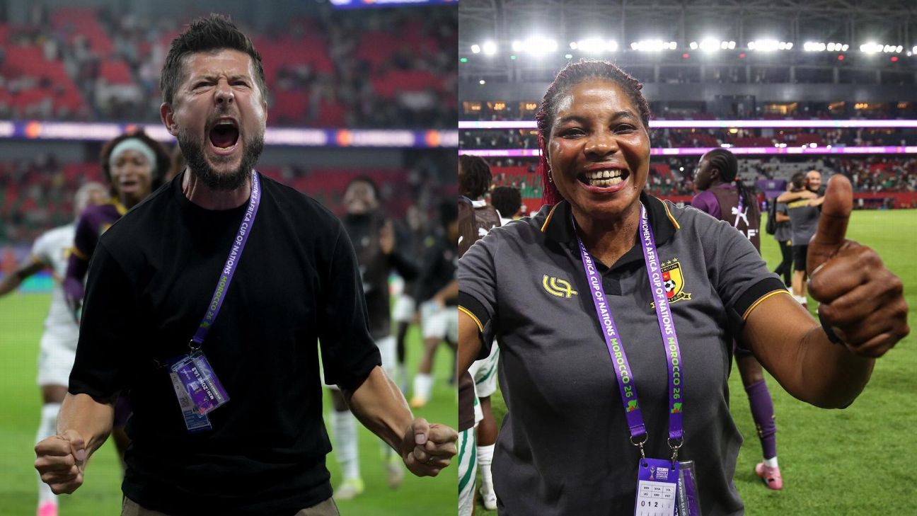 Eto'o's hand-picked 'odd couple' coaching double act at the heart of Cameroon's WAFCON run