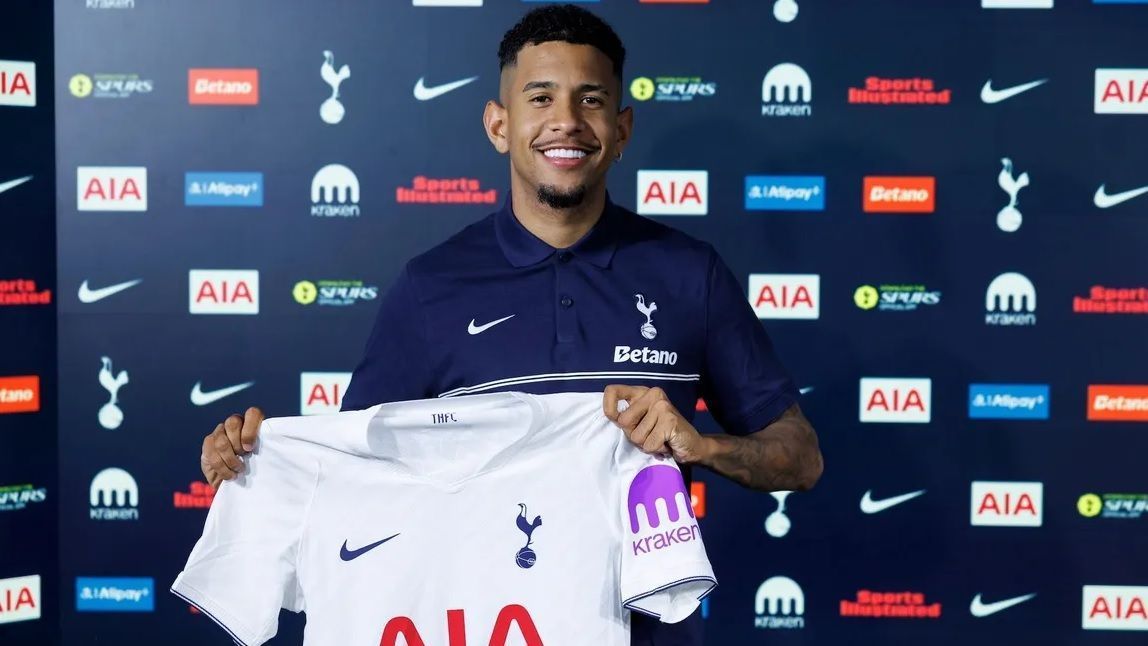 Savinho troca o azul do City pelo branco do Spurs — photo: ESPN Brasil Futebol