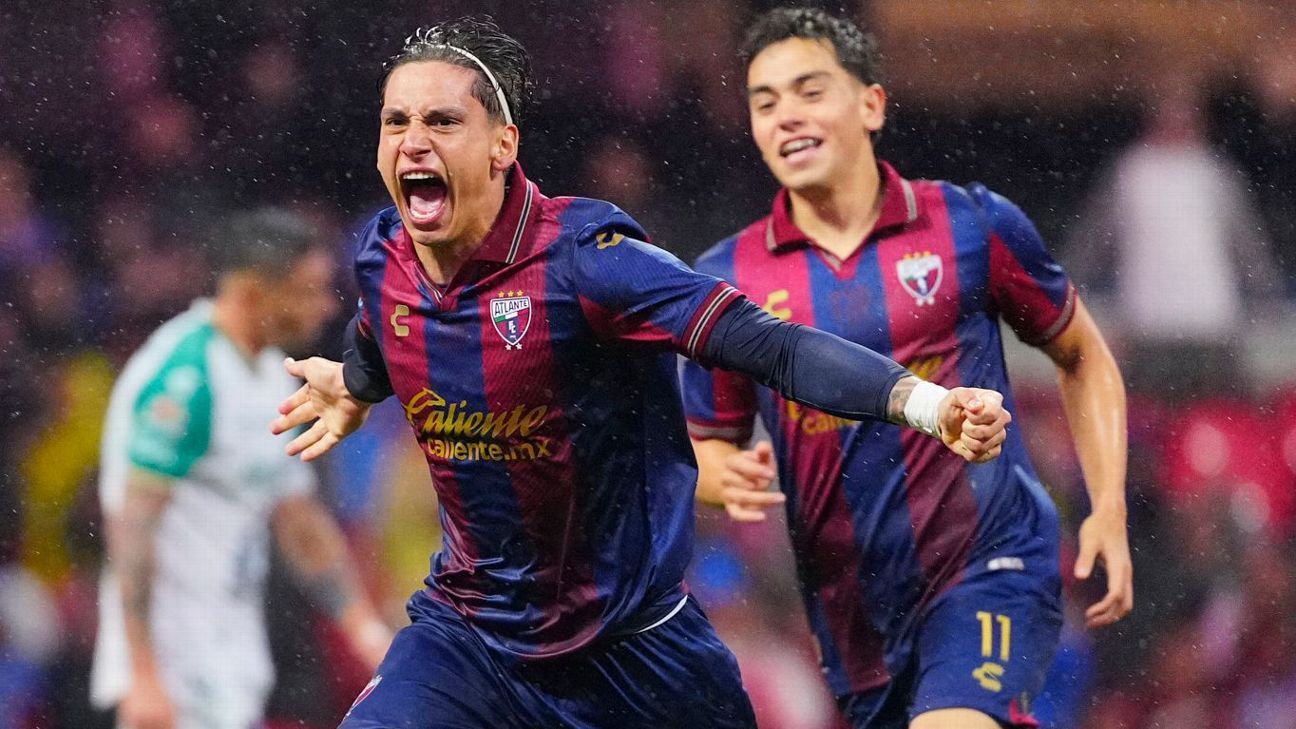 Atlante rescata empate ante León con golazo sobre la hora