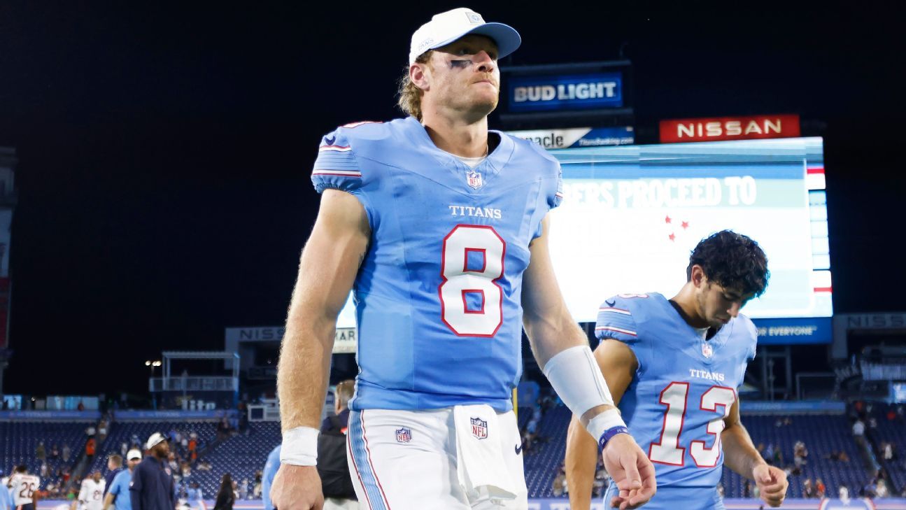 Titans parting ways with QB Levis, sources say