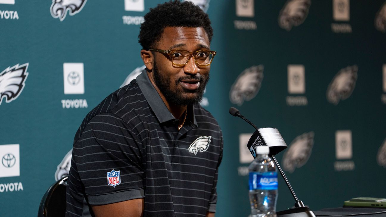 Jonathan Greenard is listed on the Eagles’ initial 53-man roster
