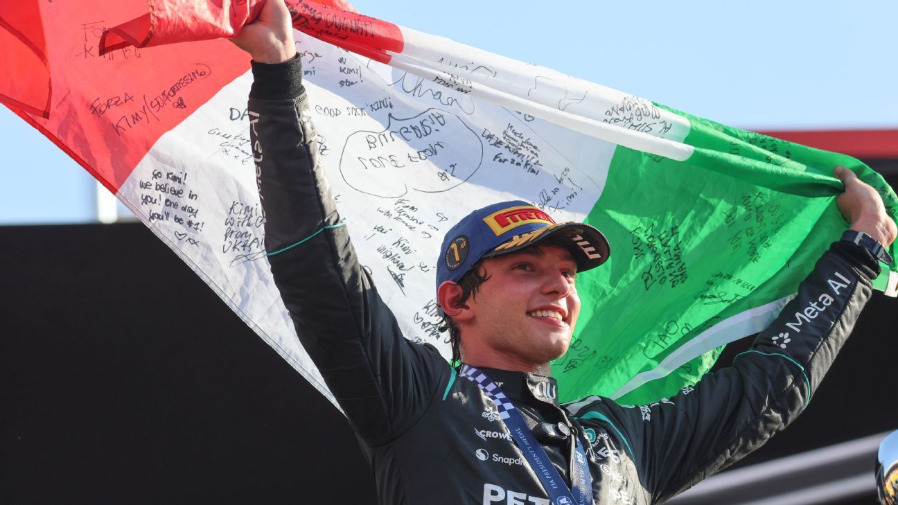 Wolff: Title leader Antonelli like an 'AI agent'