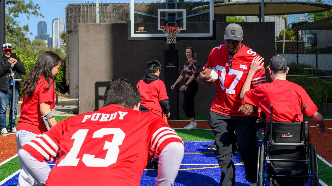 49ers' Melbourne visit a dream come true for team's Australian fans
