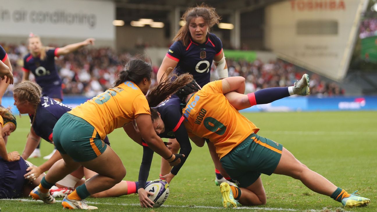 Red Roses recover from slow start to overcome Australia