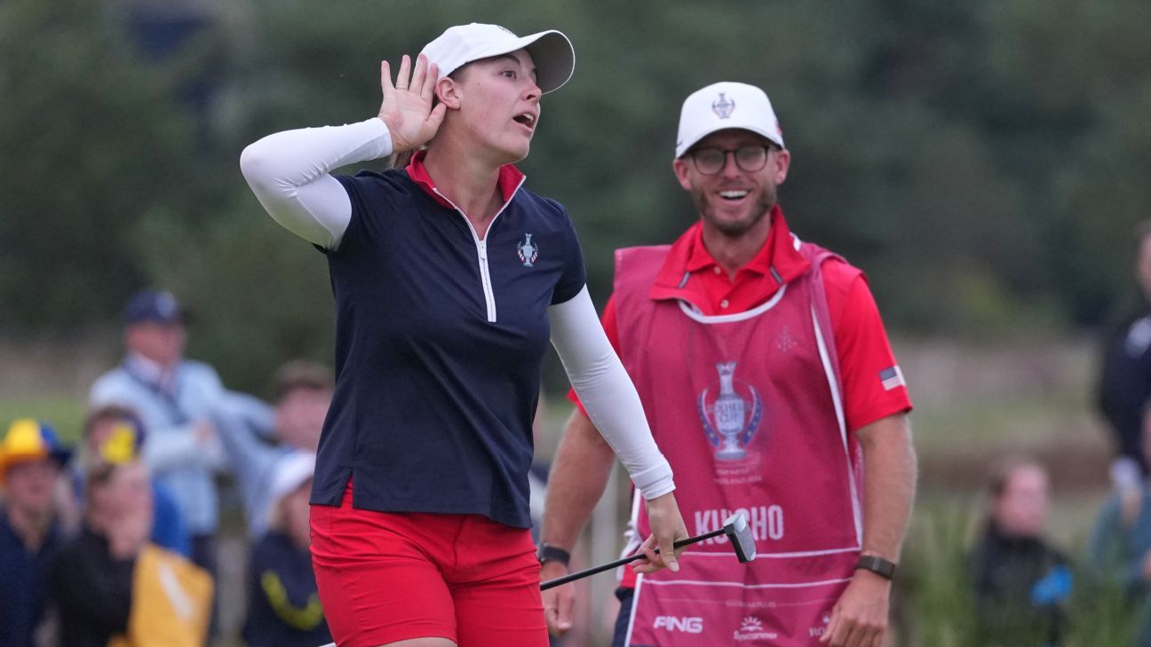 Kupcho's Clutch Putts Level Solheim Cup Ahead of Final Day