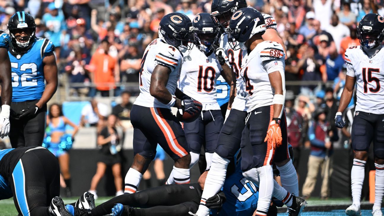 Why Ben Johnson's pithy 'No block, no rock' has taken hold of the Bears