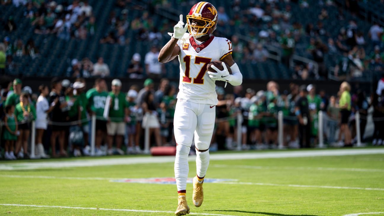 Matchup rankings for Week 2: Prescott, McLaurin poised to rebound